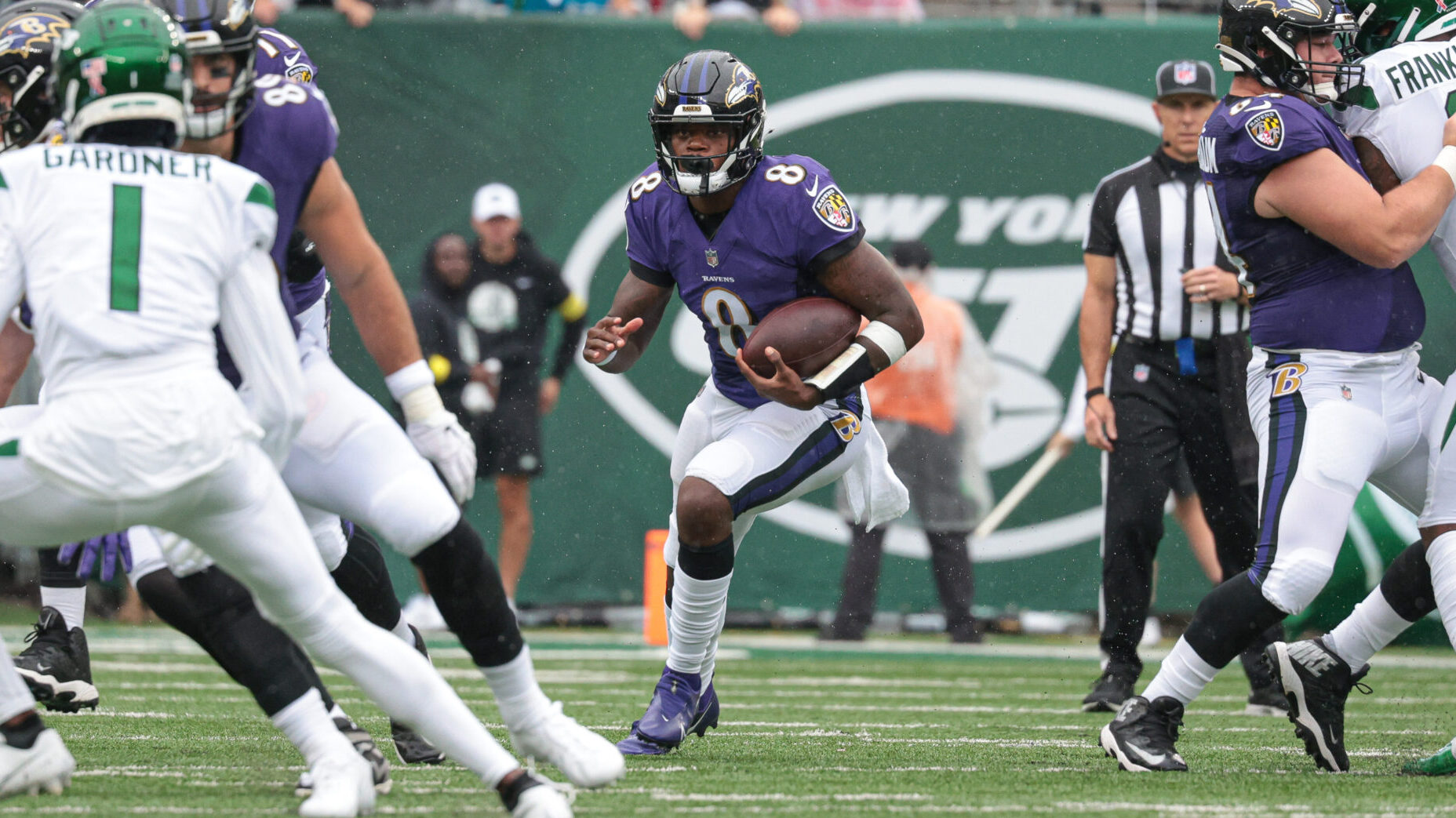 Ravens quarterback Lamar Jackson