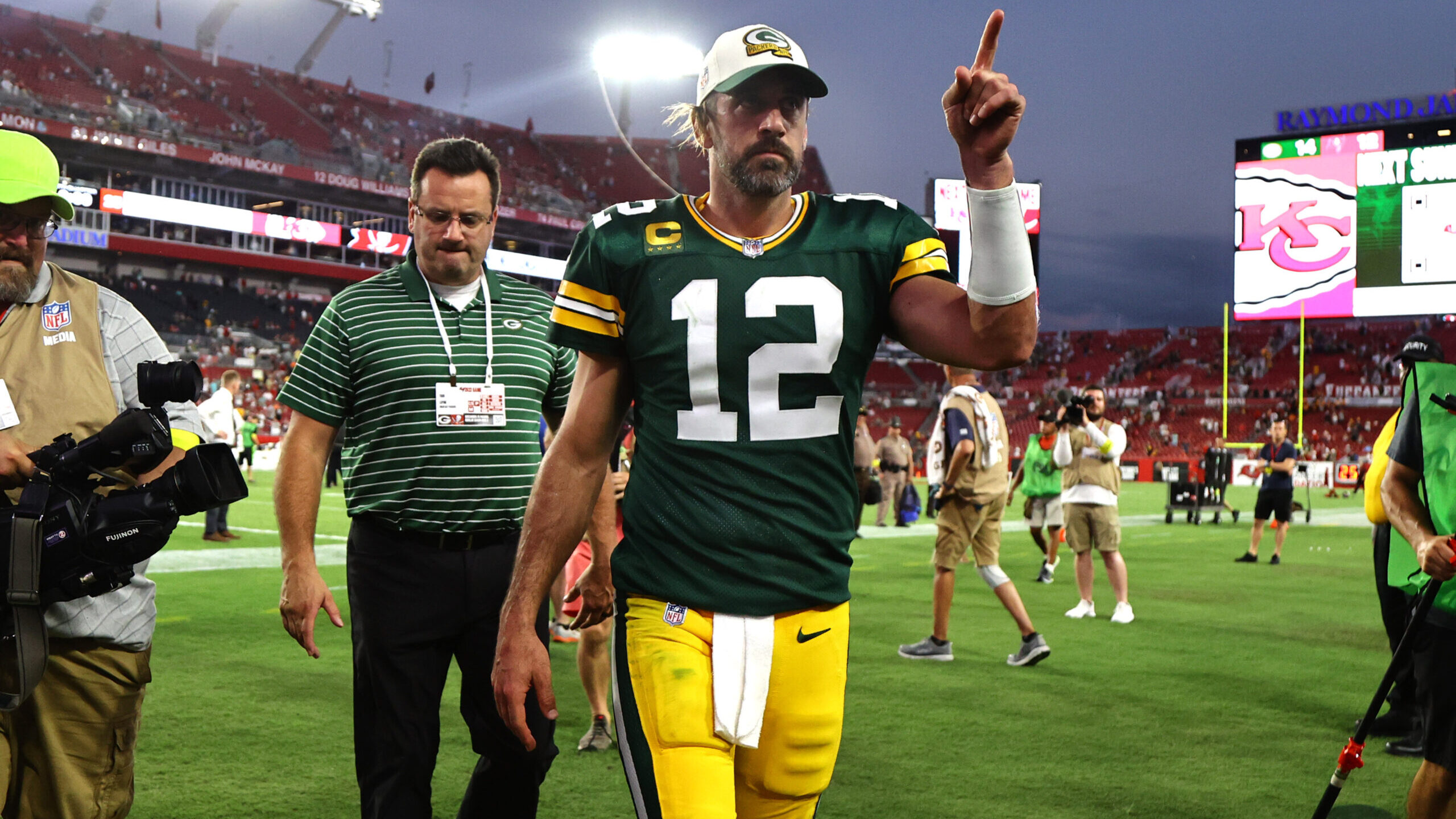 Packers Quarterback Aaron Rodgers