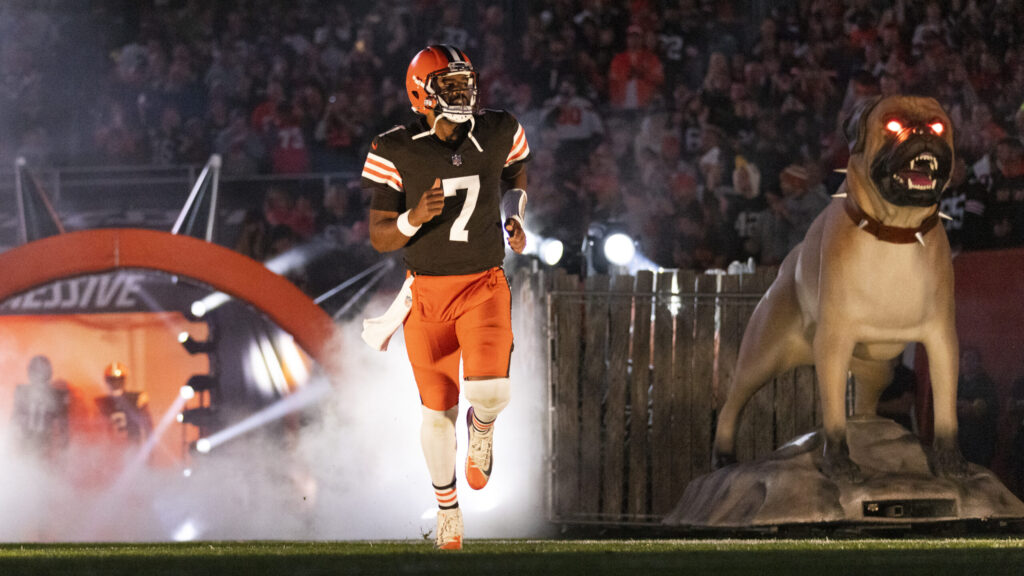 Browns Quarterback Joacoby Brissett