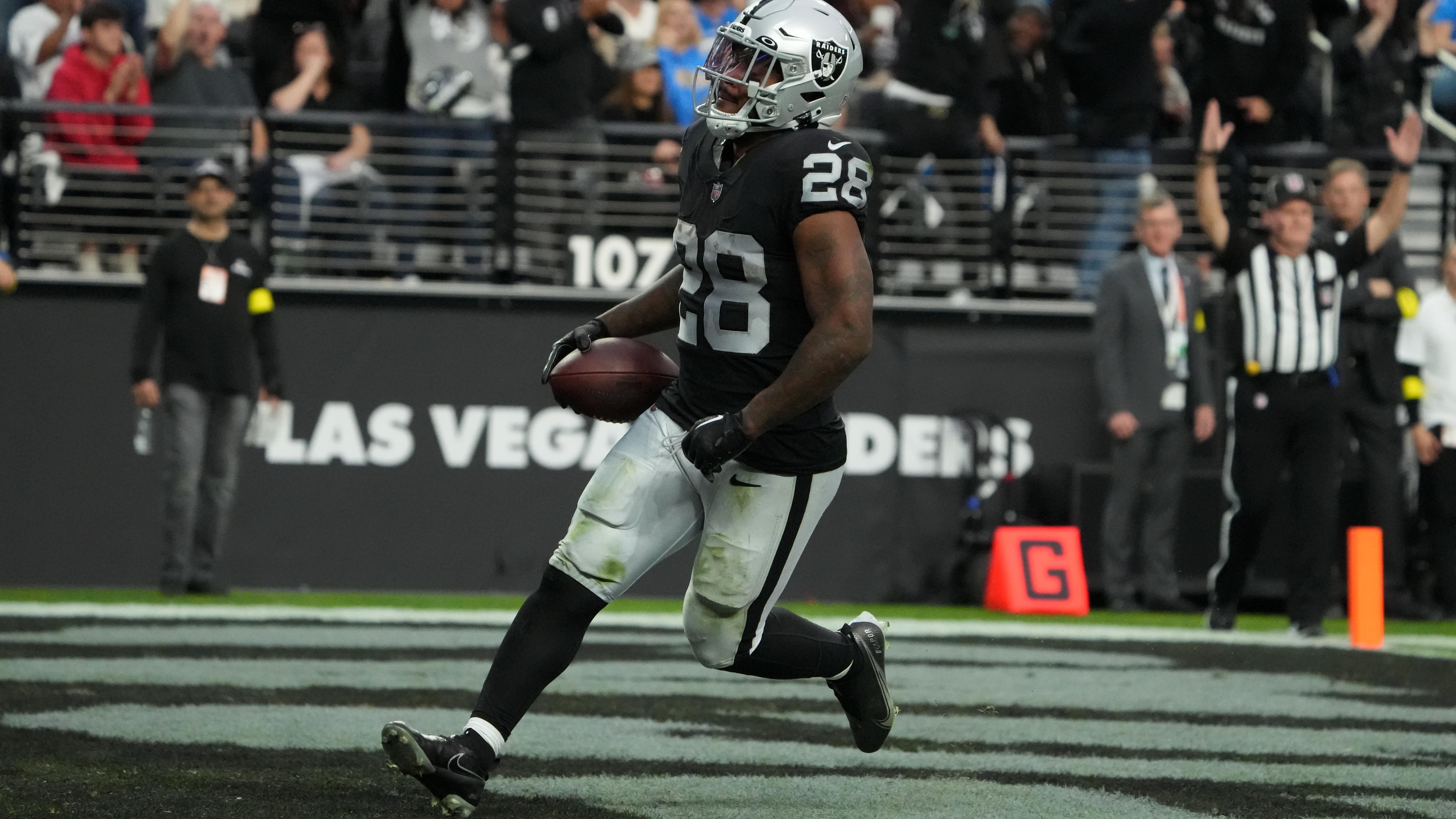 Raiders RB Josh Jacobs