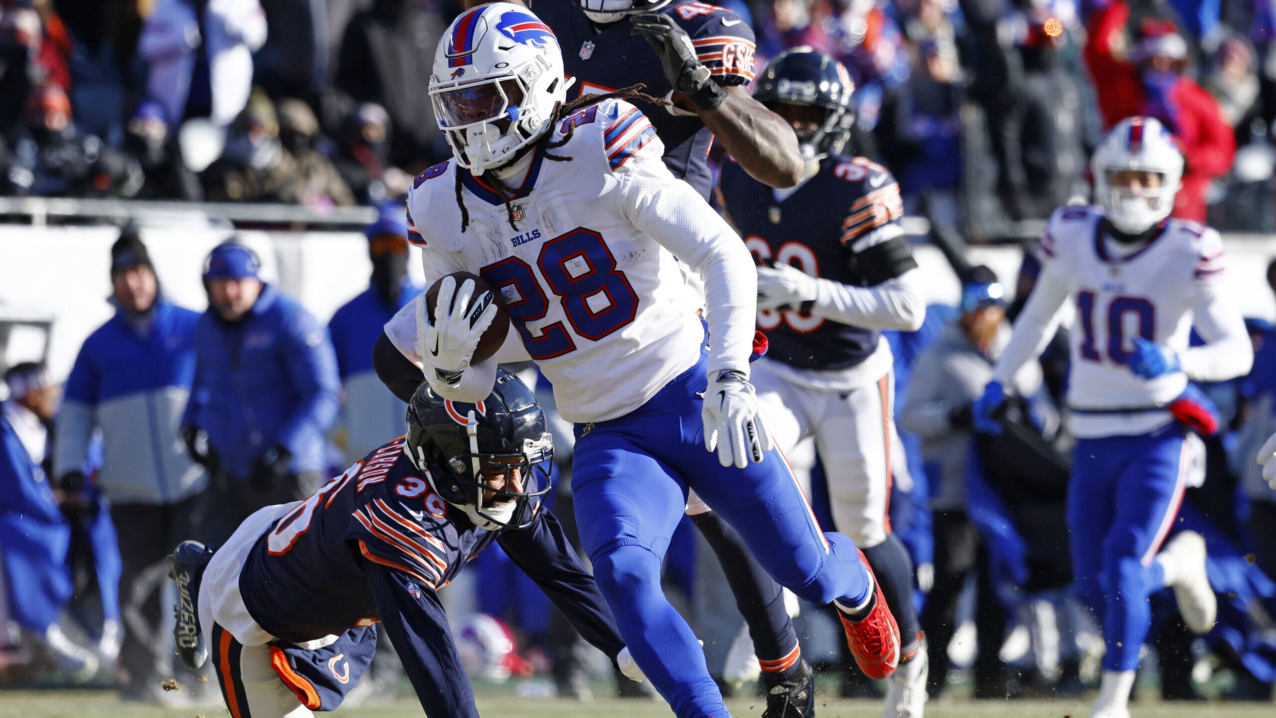 James Cook running back Buffalo Bills