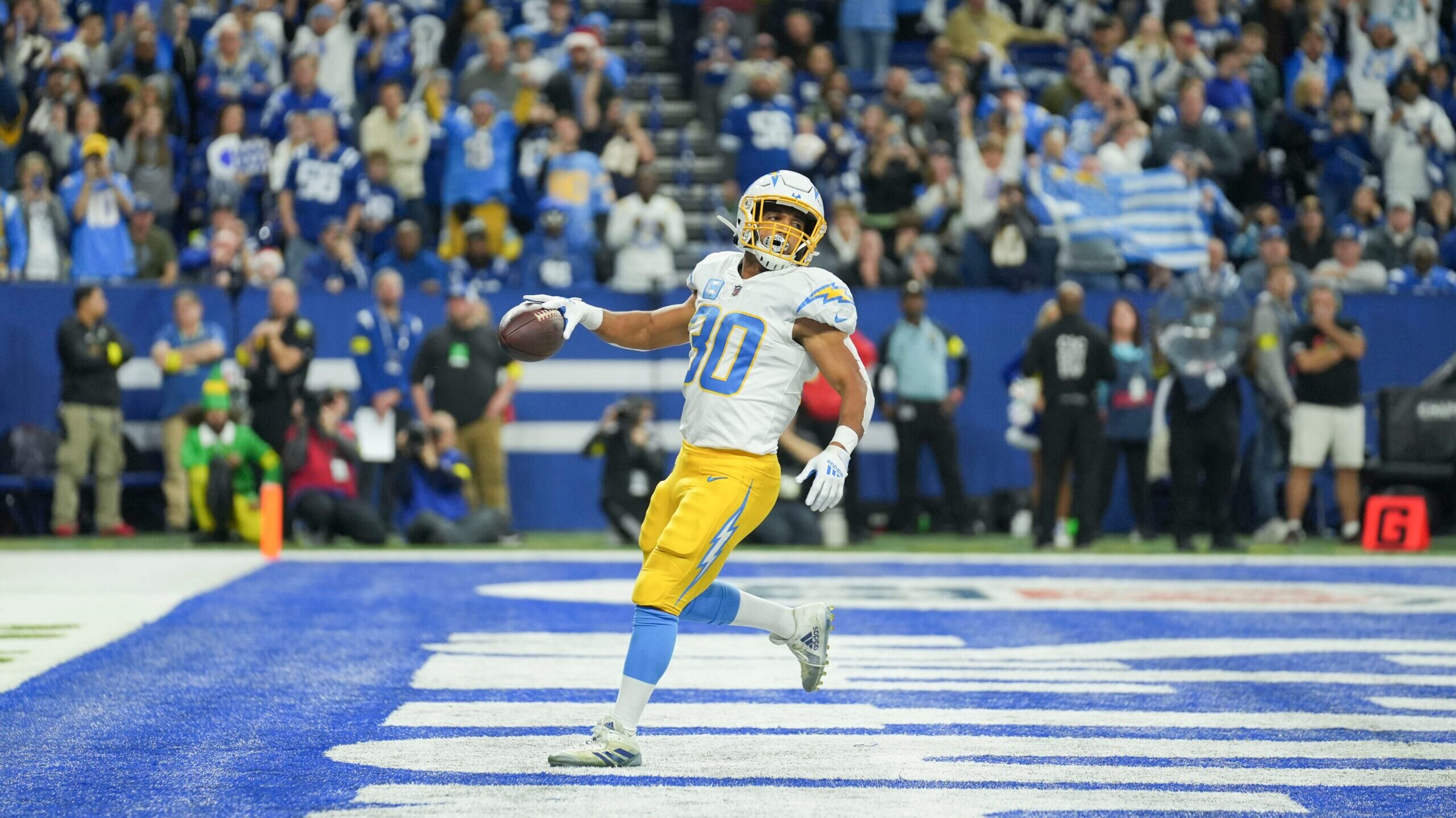 Los Angeles Chargers Running Back Austin Ekeler