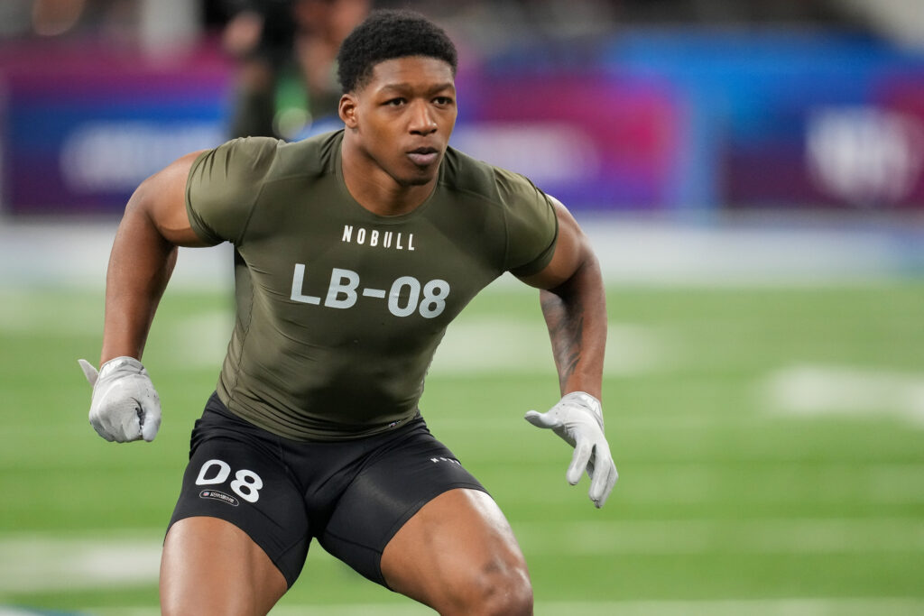 Purdue LB Jalen Graham at 2023 NFL Combine