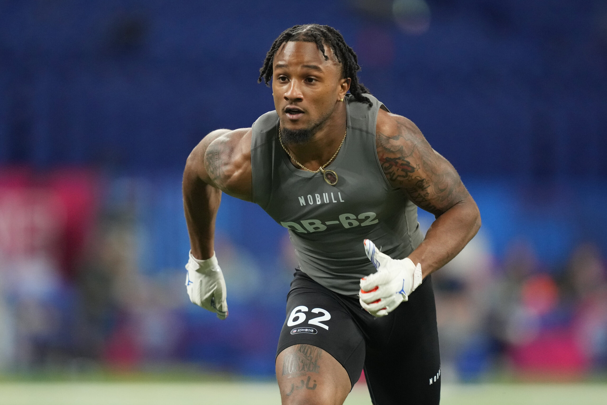 Florida DB Rashad Torrence at 2023 NFL Combine