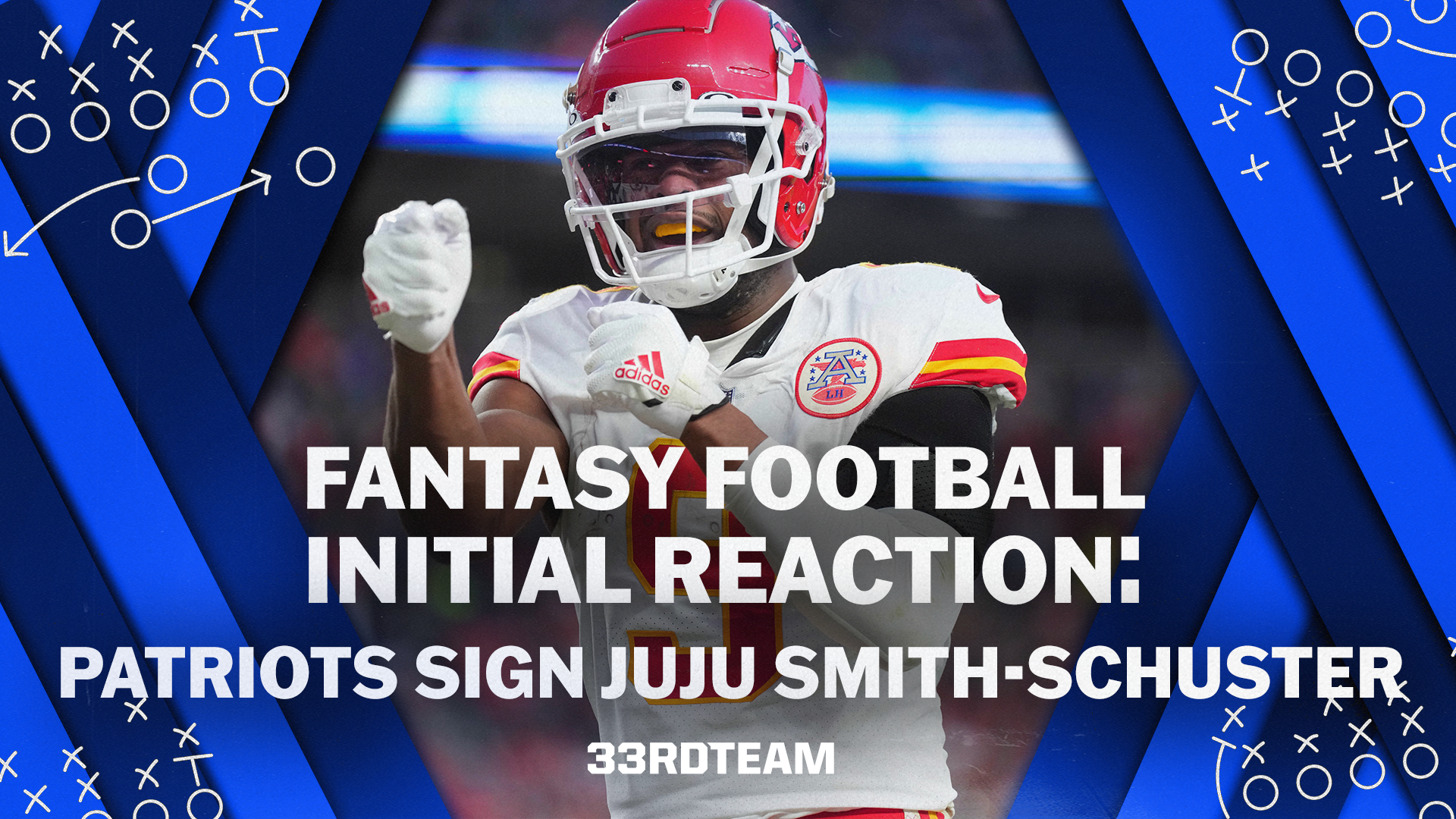 Fantasy Football Reaction: JuJu Smith-Schuster, Patriots Agree to Deal