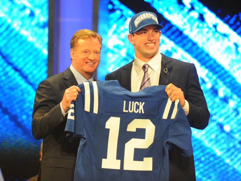 Indianapolis Colts quarterback Andrew Luck