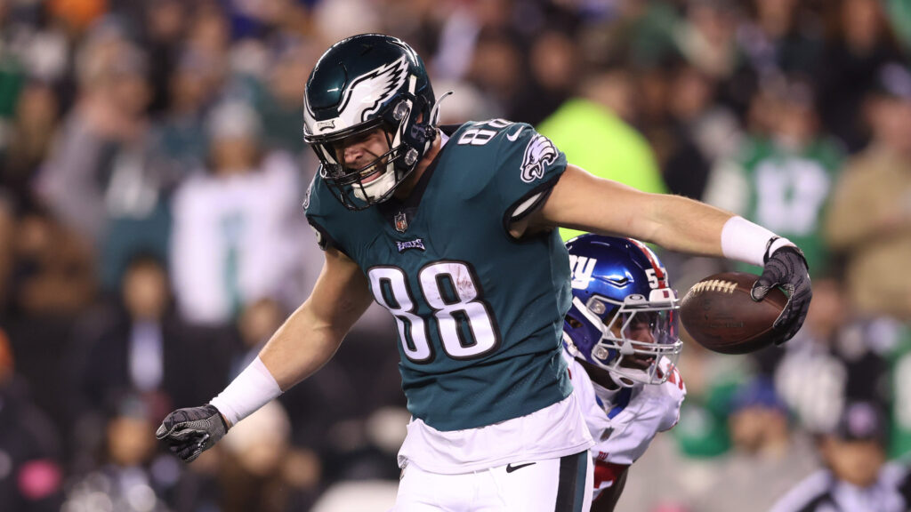 Philadelphia Eagles tight end Dallas Goedert