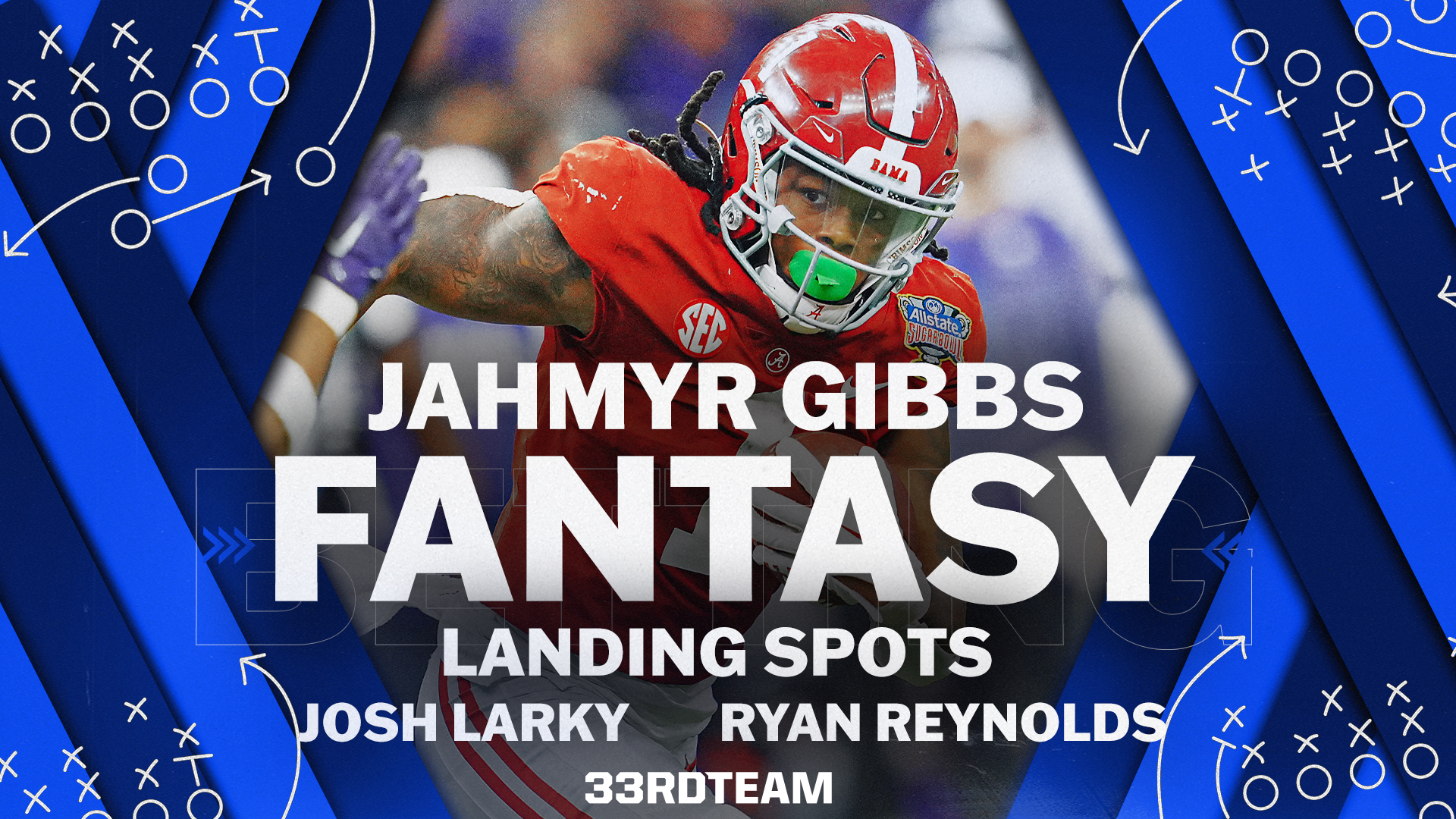 Fantasy Football 2023: Potential Landing Spots for Alabama RB Jahmyr Gibbs