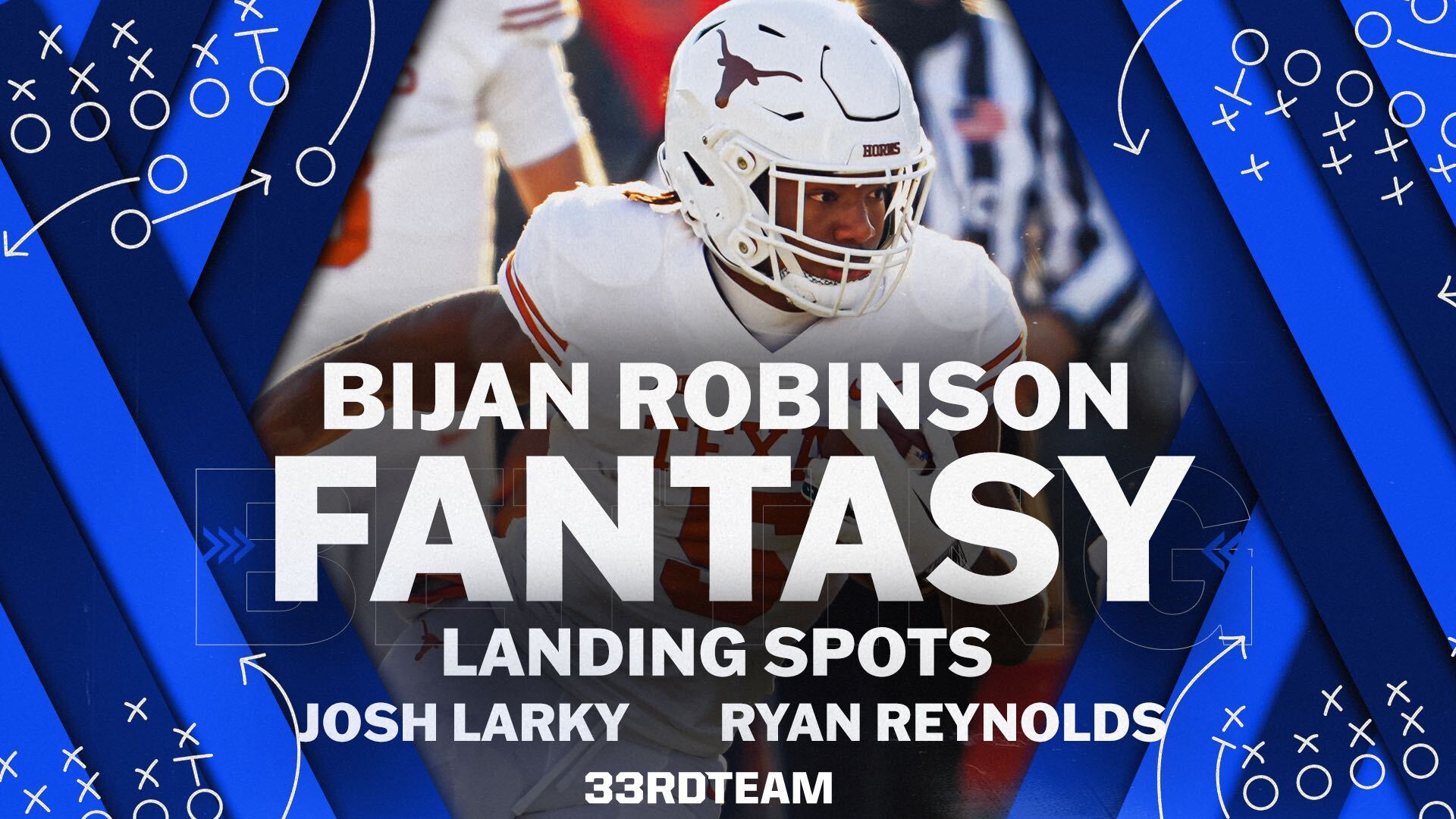 Fantasy Football 2023 Potential Landing Spots for Texas RB Bijan