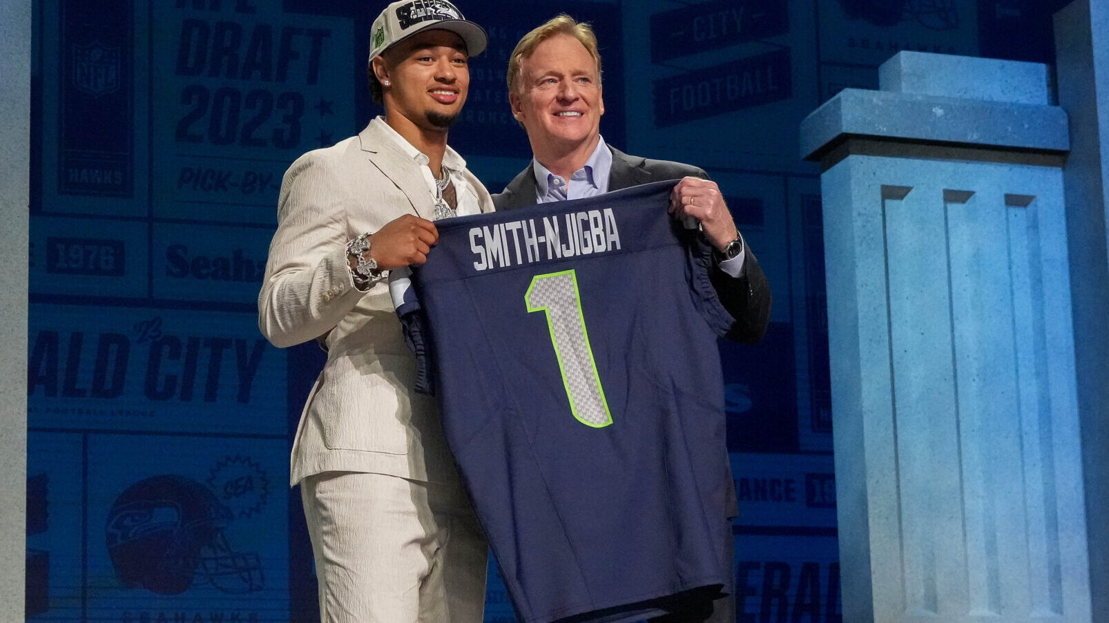 Seahawks wide receiver Jaxon Smith-Njigba