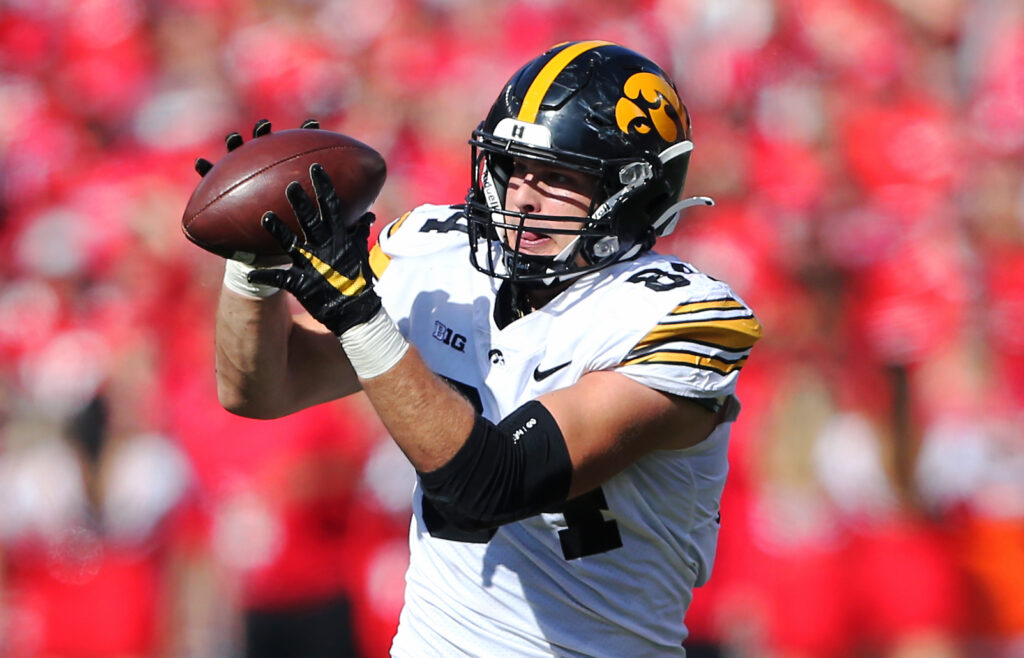 Iowa tight end Sam LaPorta