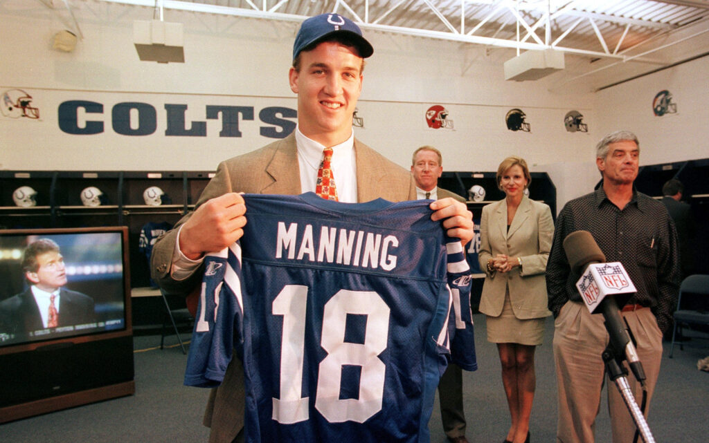 Peyton Manning, 1998 draft