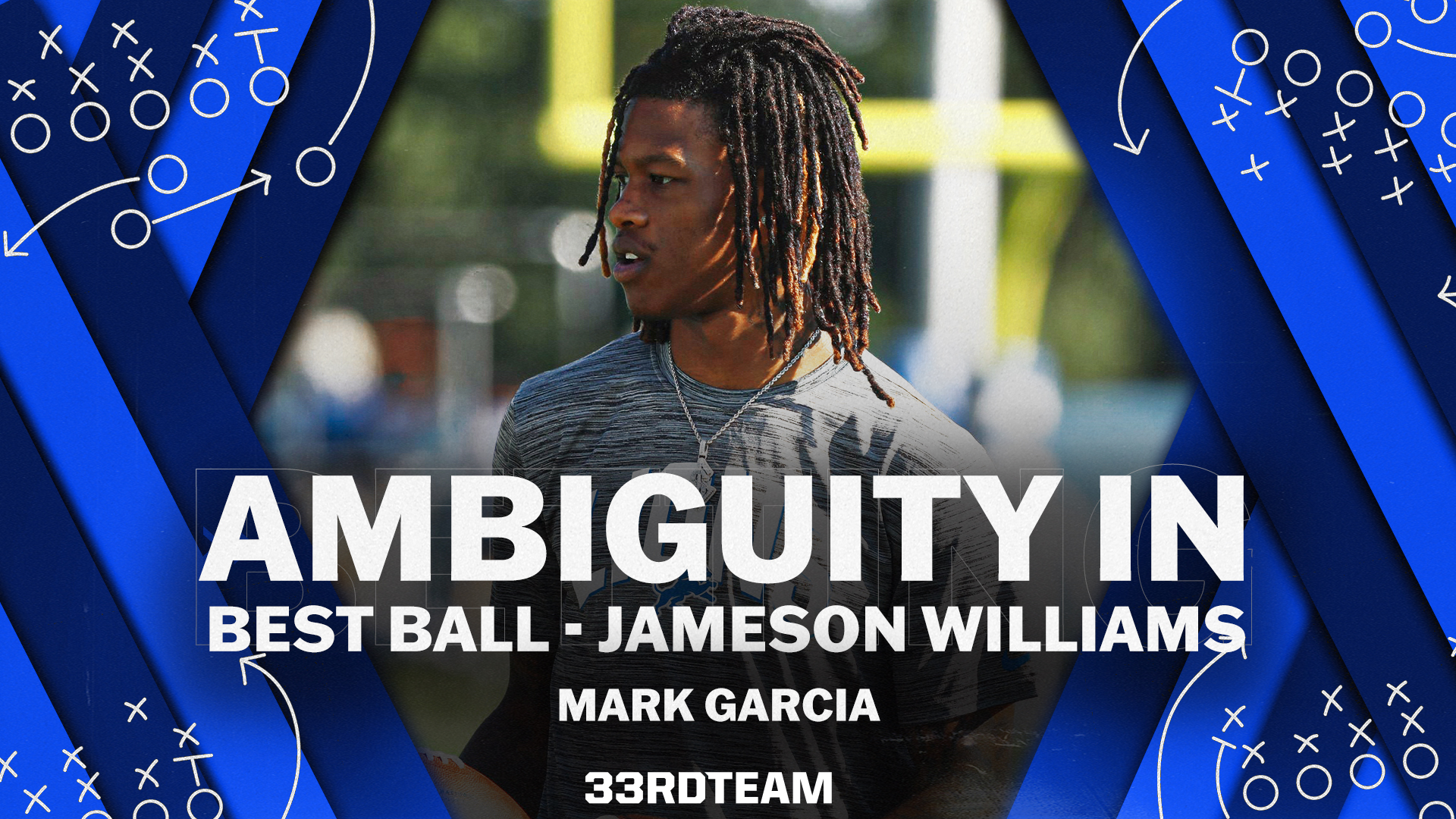 Jameson Williams 2023 Best Ball