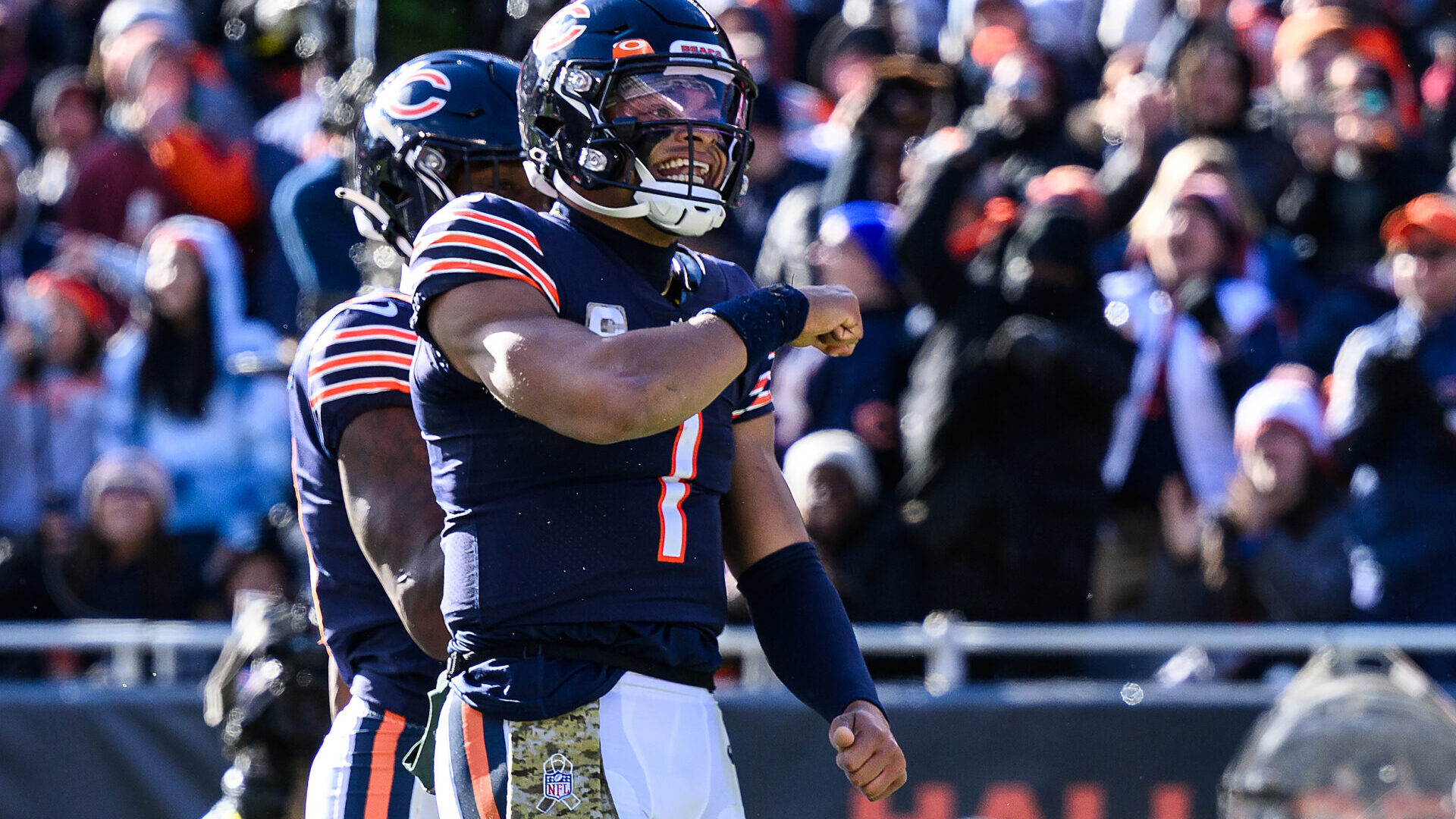 Chicago Bears QB Justin Fields