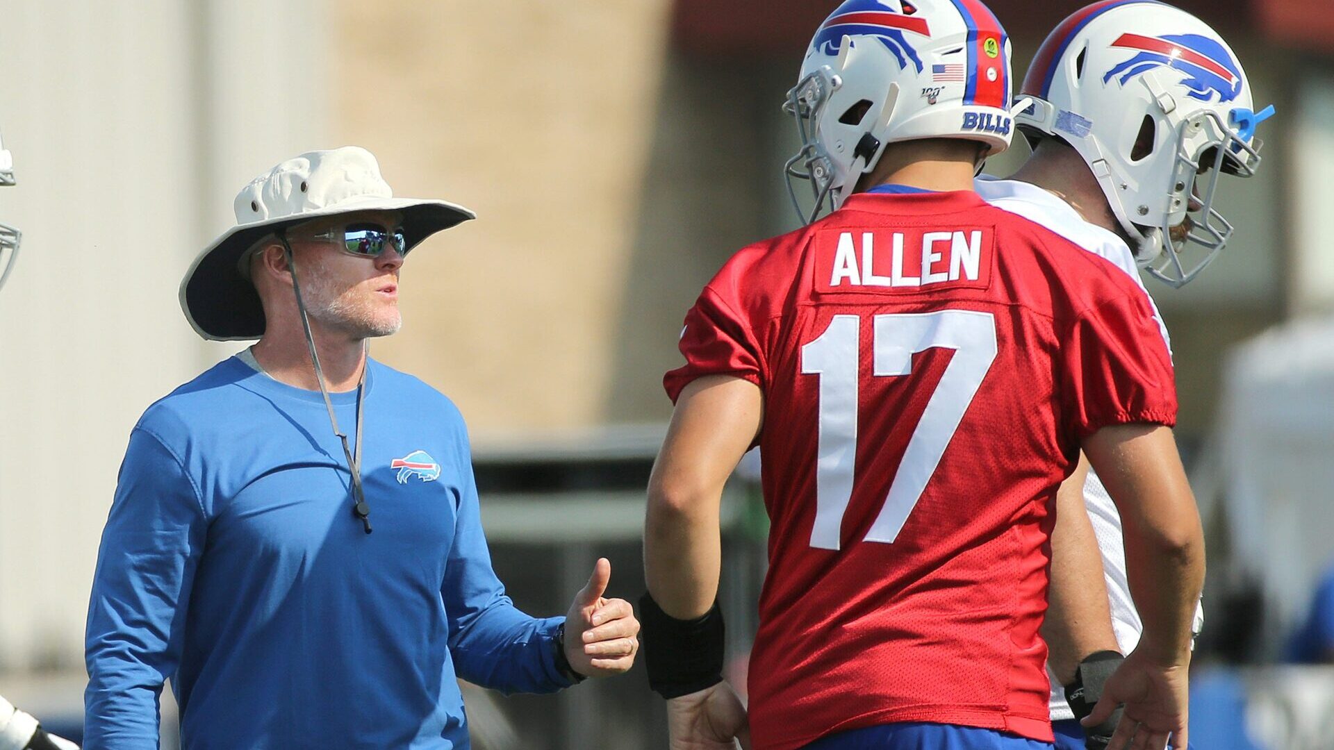 Josh Allen Sean McDermott Buffalo Bills