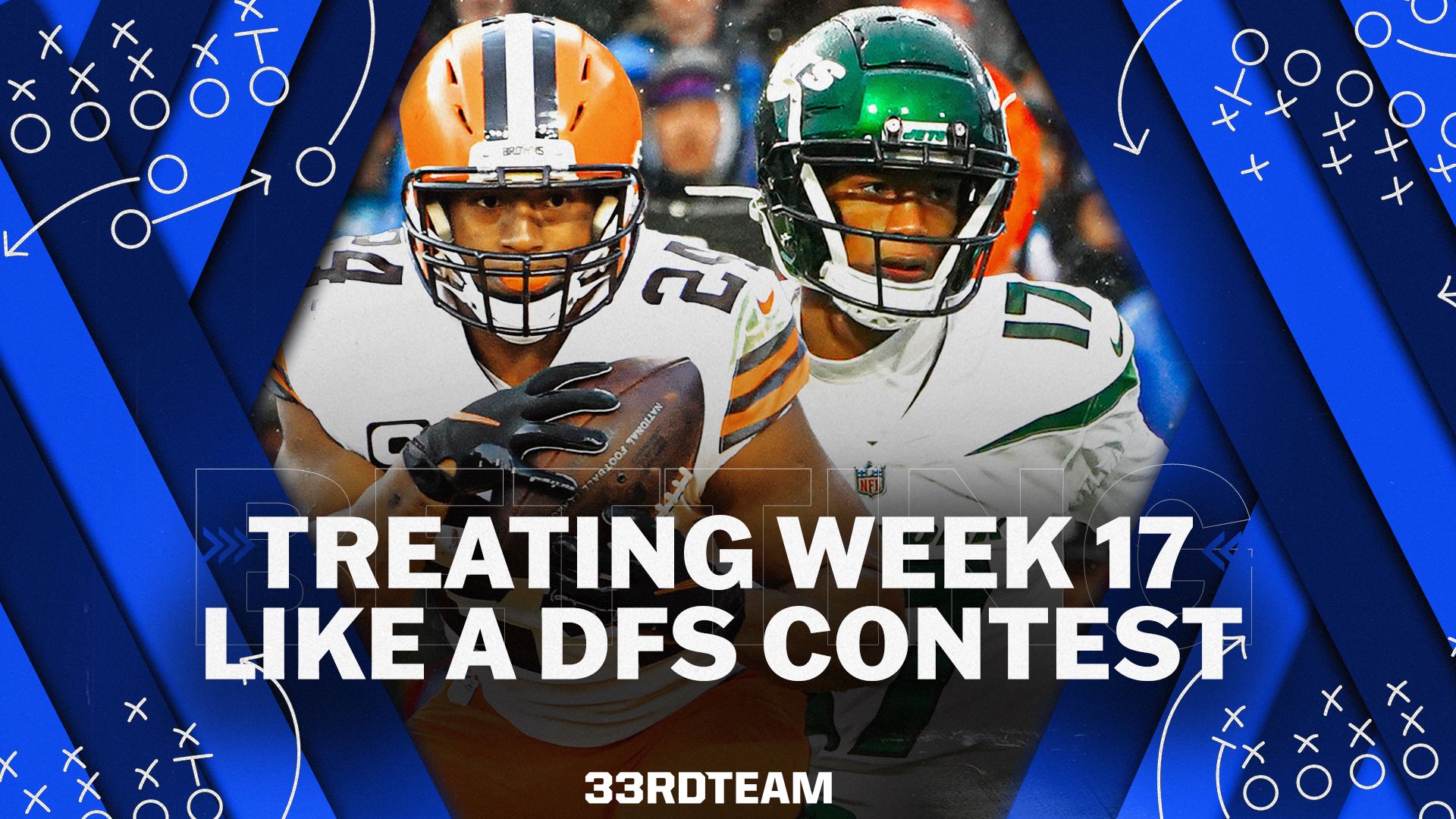 2023 Fantasy Football: Treating NFL Week 17 Like a DFS Contest