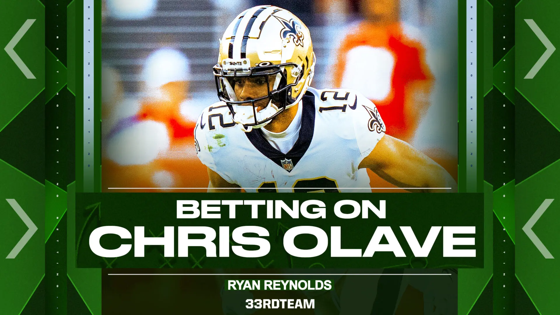 chris olave in saints jersey
