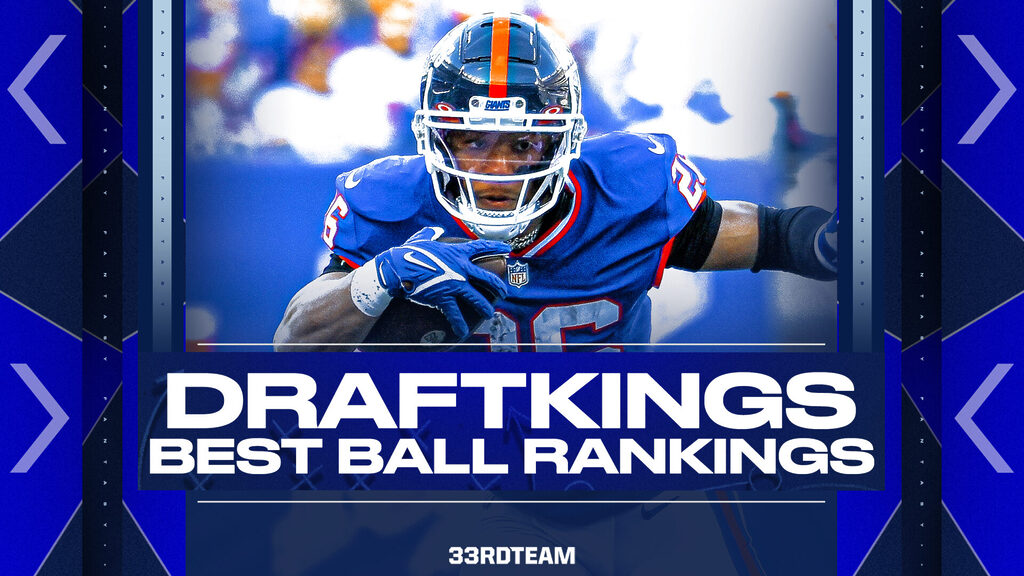 DraftKings Best Ball Rankings