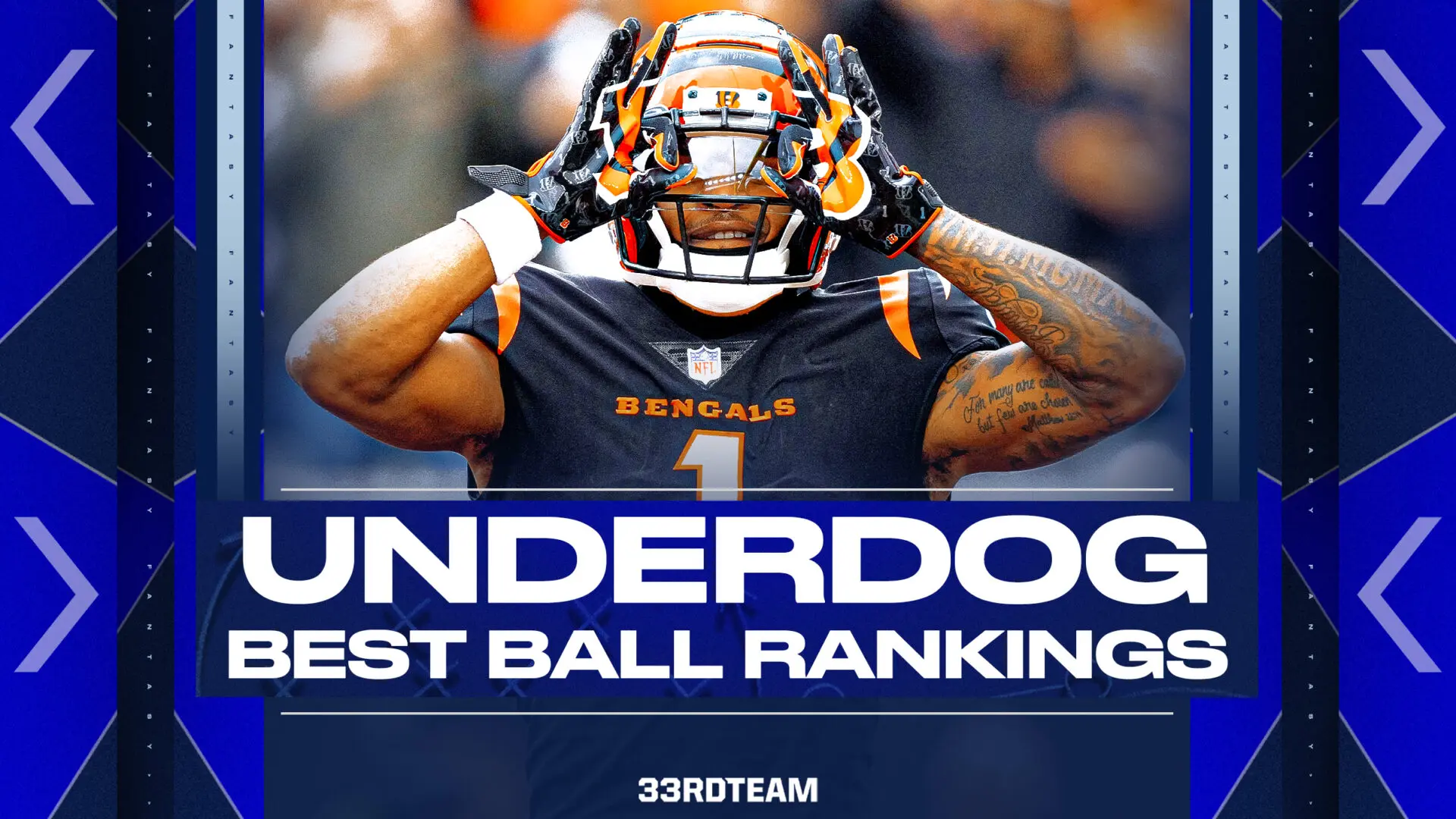 2023 Best Ball: Top 250 Underdog Rankings 2.0
