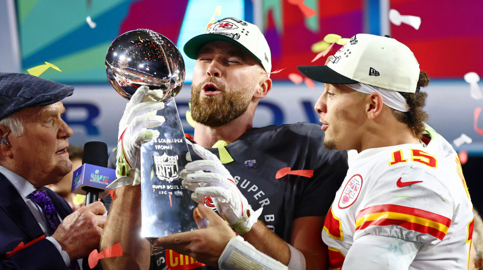 Kansas City Chiefs Patrick Mahomes Travis Kelce