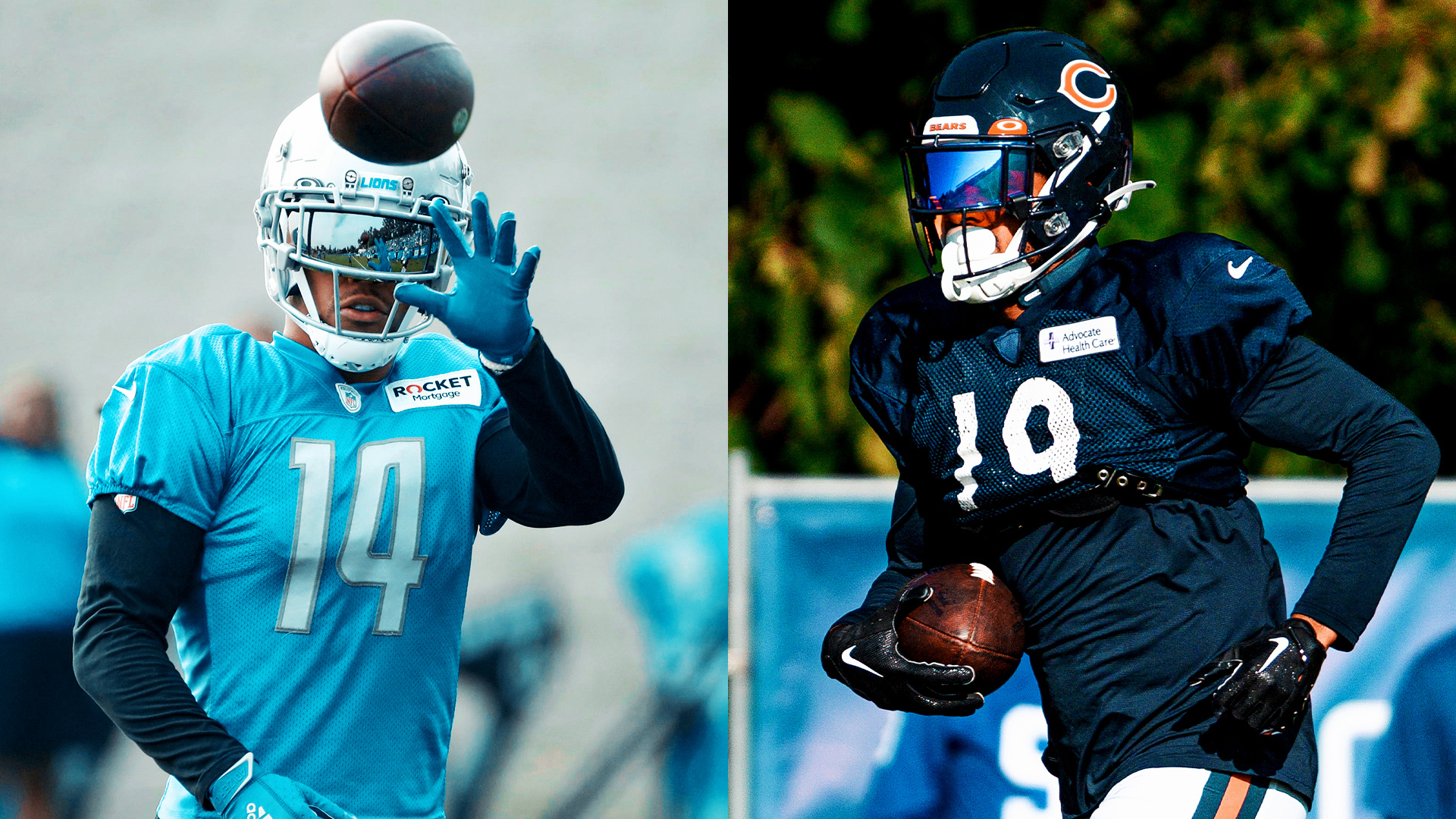 Bears, Lions Take Vastly Different Approaches to Training Camp