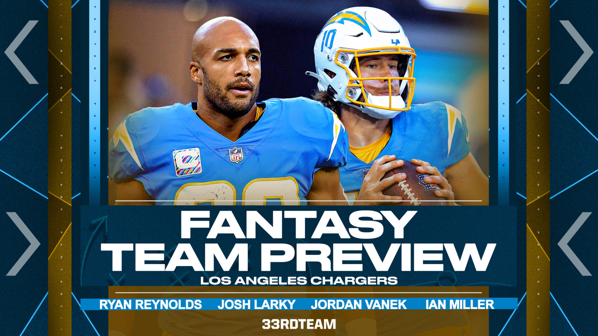 Los Angeles Chargers 2023 Fantasy Football Team Preview