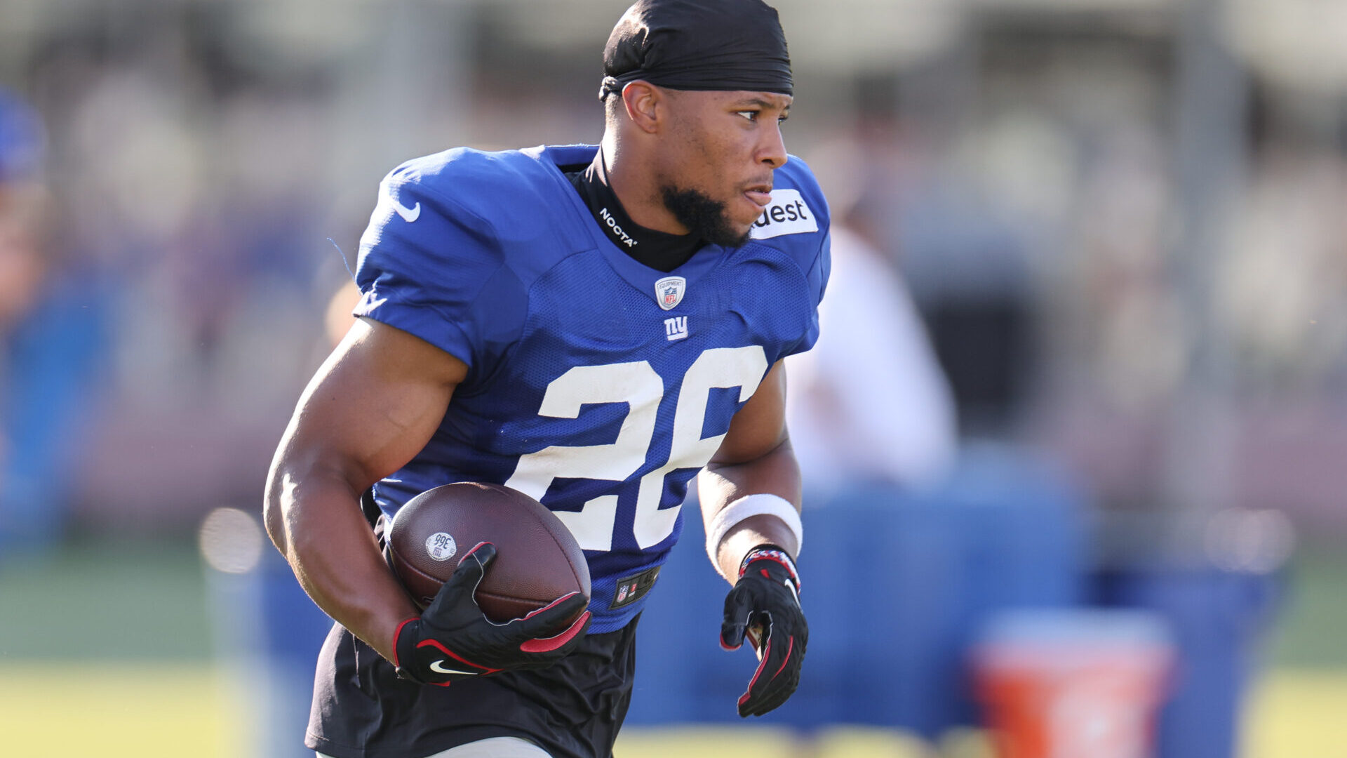 New York Giants running back Saquon Barkley