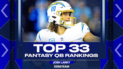 nfl fantasy quarterback rankings