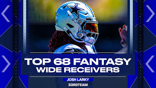 Top 68 Fantasy Football Wide Receiver Rankings for 2023 NFL Season