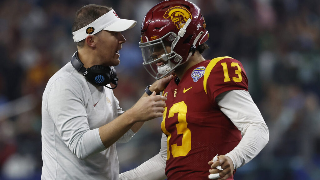 USC Lincoln Riley Caleb Williams