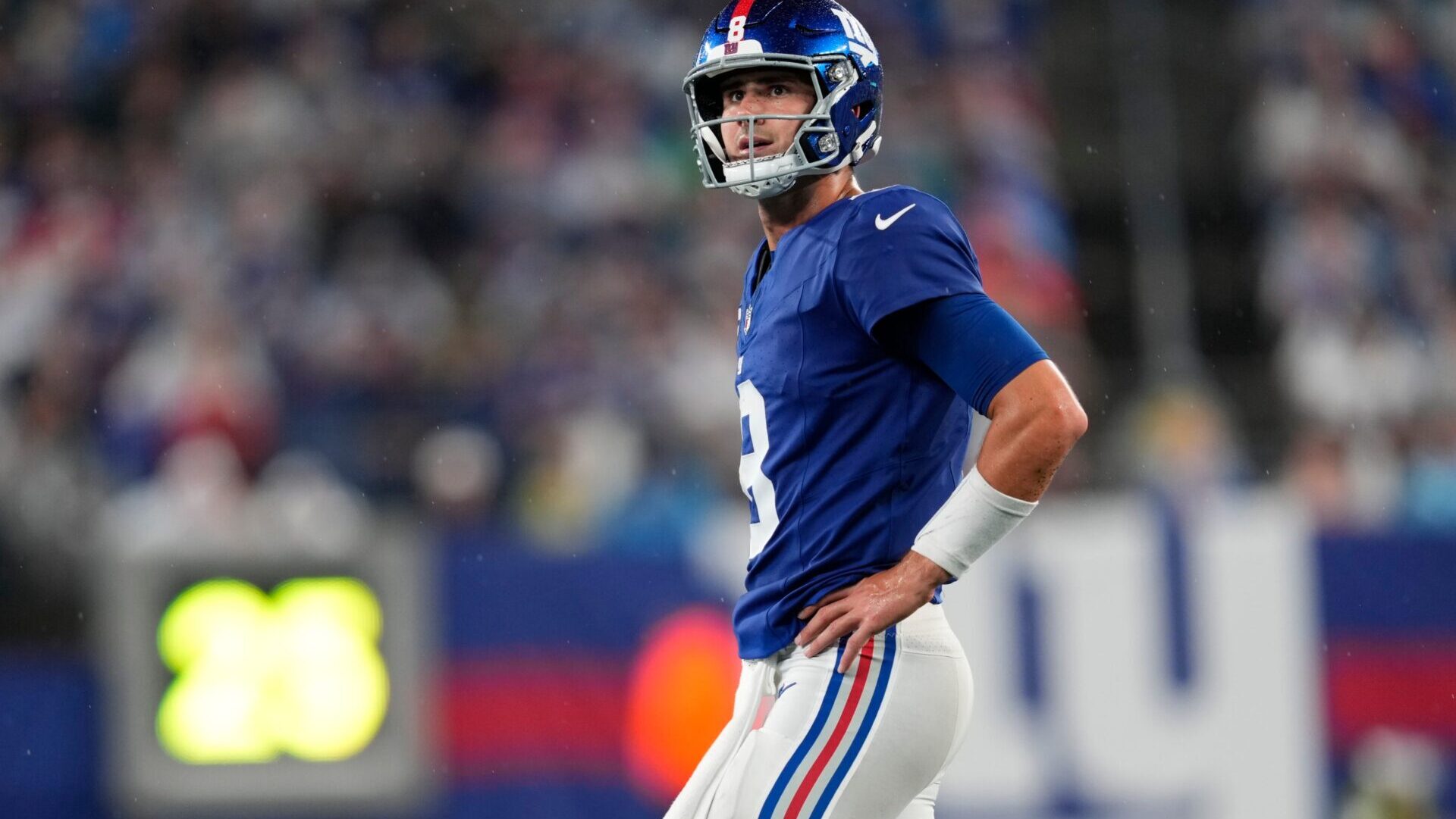 New York Giants quarterback Daniel Jones