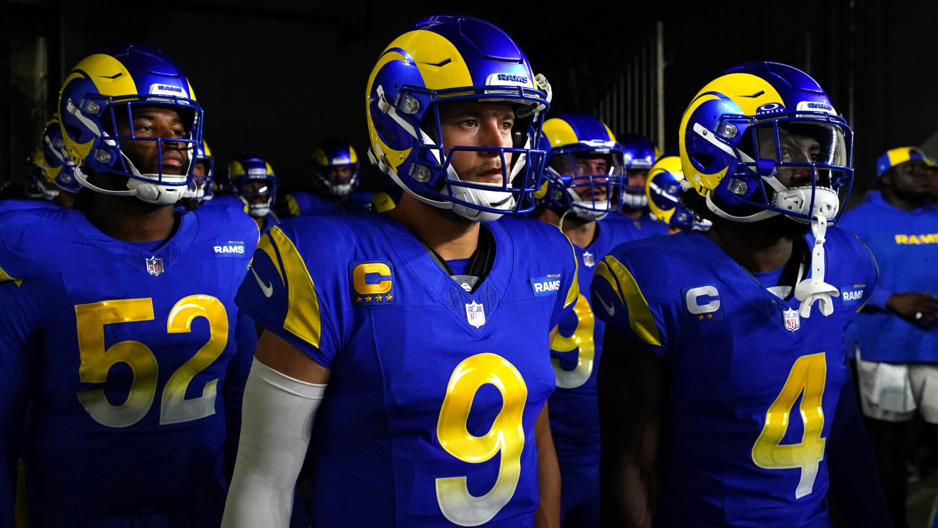 Los Angeles Rams quarterback Matthew Stafford