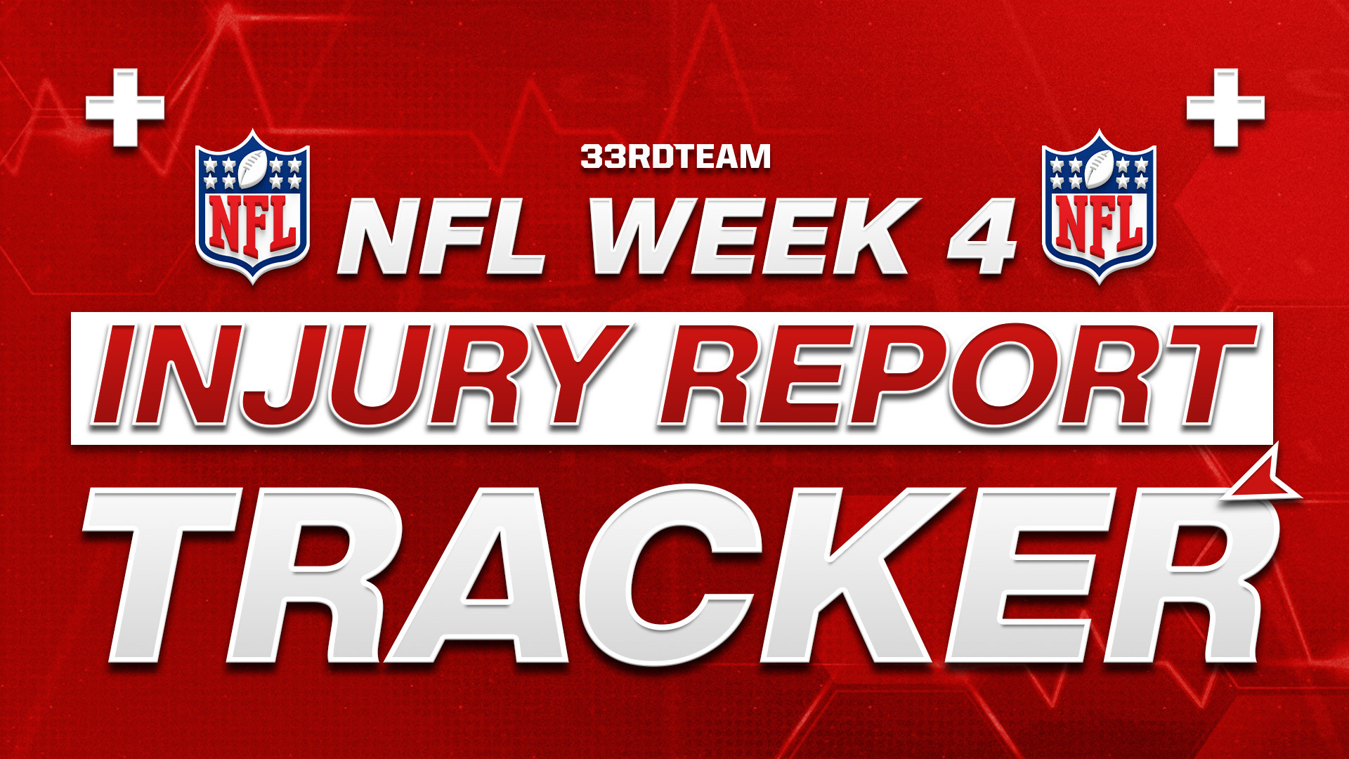 2023 NFL Week 4 Injury Report Tracker