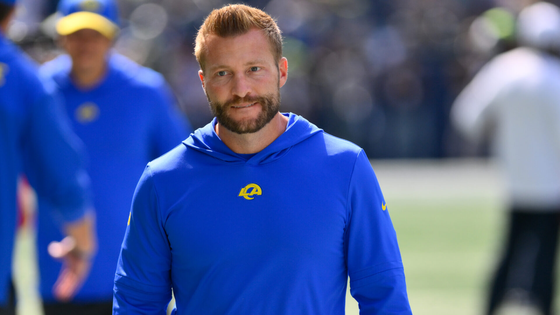 Los Angeles Rams head coach Sean McVay