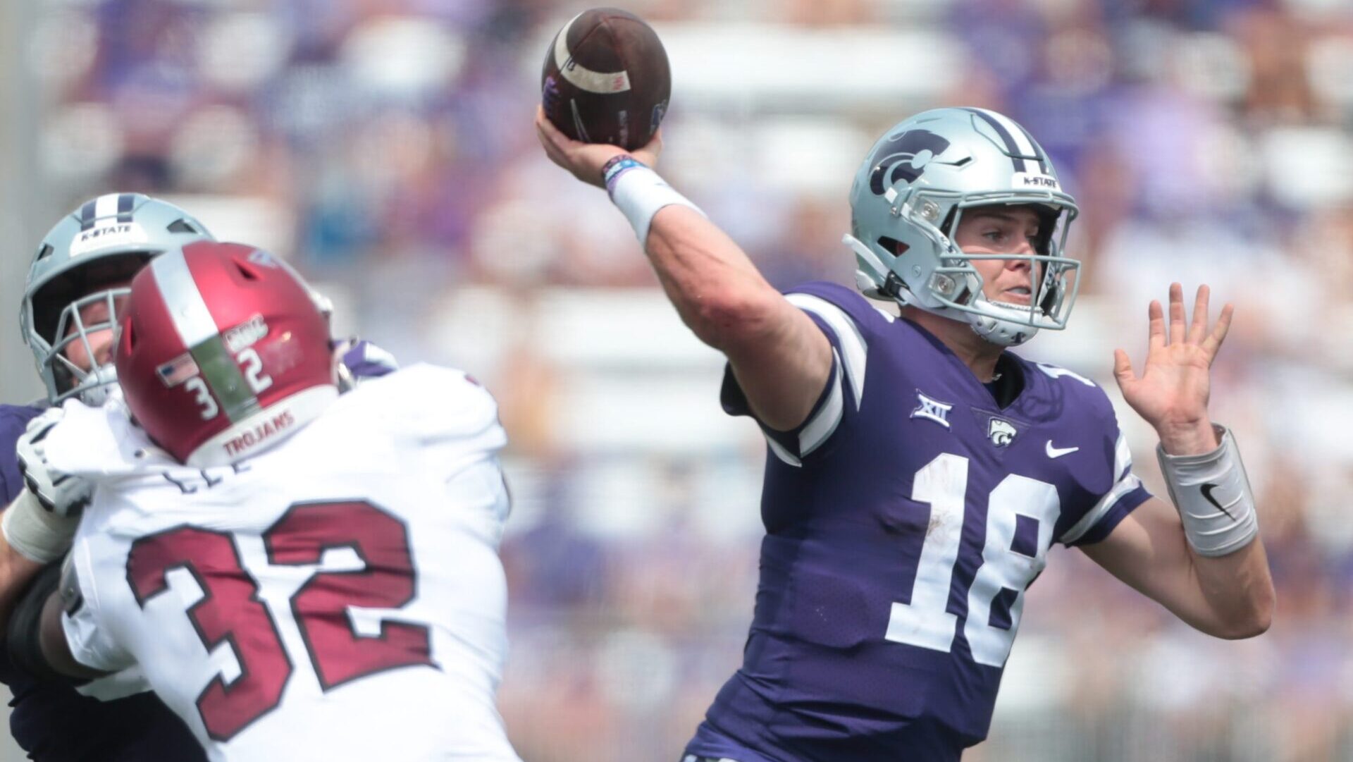 Week 3 College Football Prospects / Kansas State Will Howard