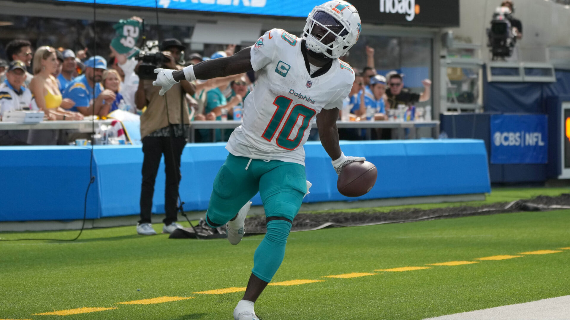 Miami Dolphins wide receiver Tyreek Hill