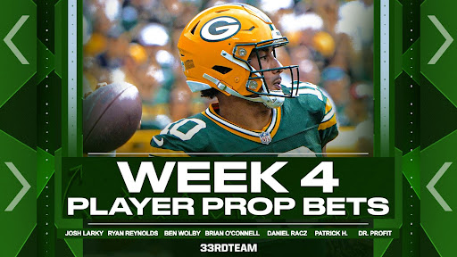 NFL Player Props Week 4: Picks, Odds, Over/Under, Best Bets