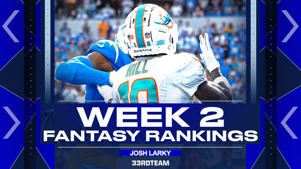 Week 2 fantasy rankings discount
