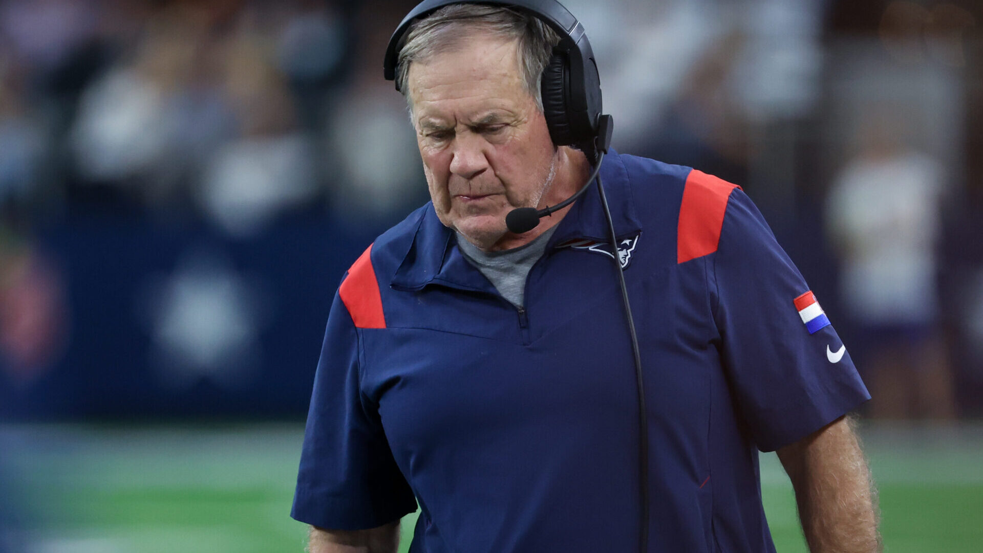 New England Patriots head coach Bill Belichick