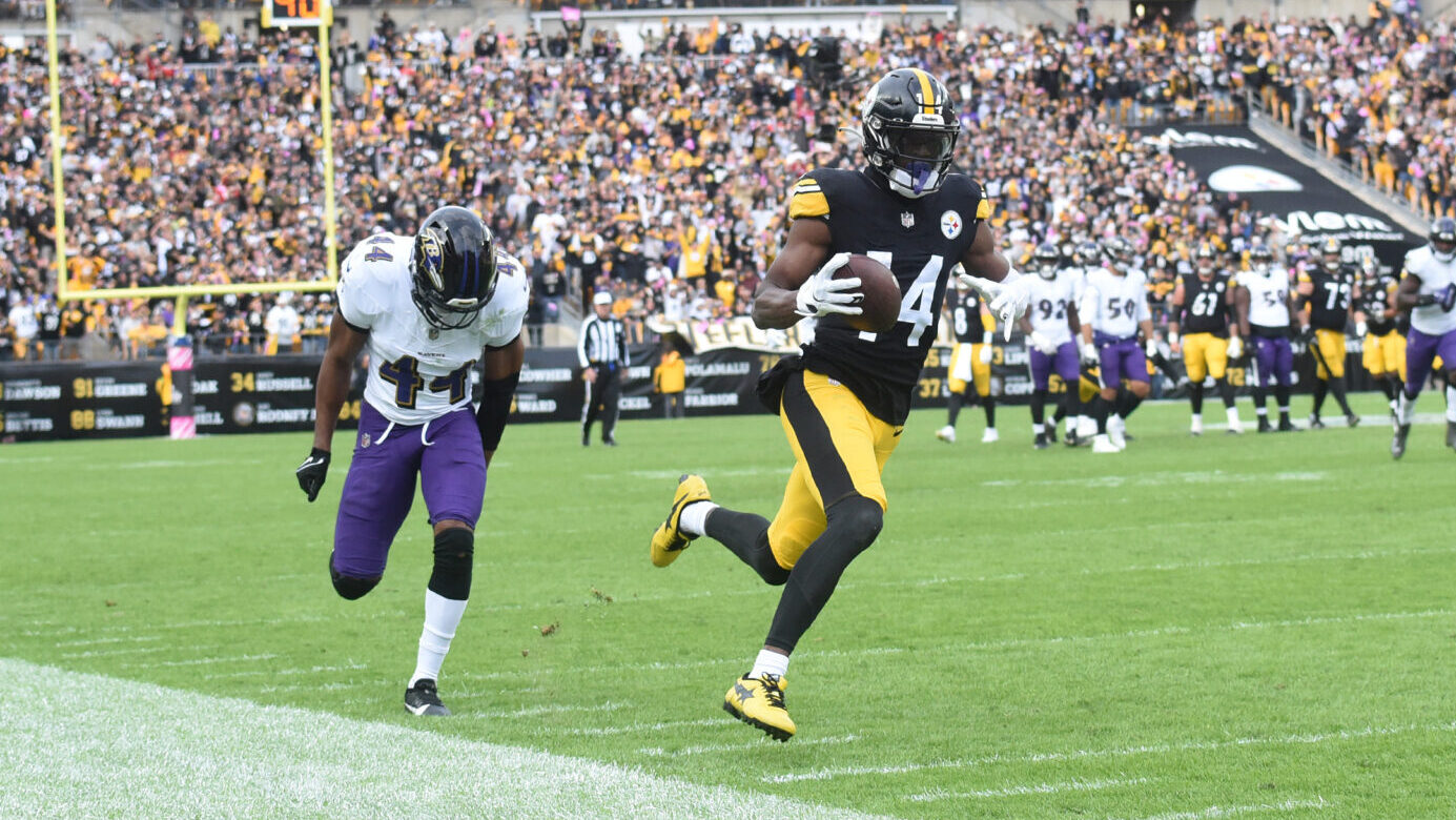 Pittsburgh Steelers wide receiver George Pickens