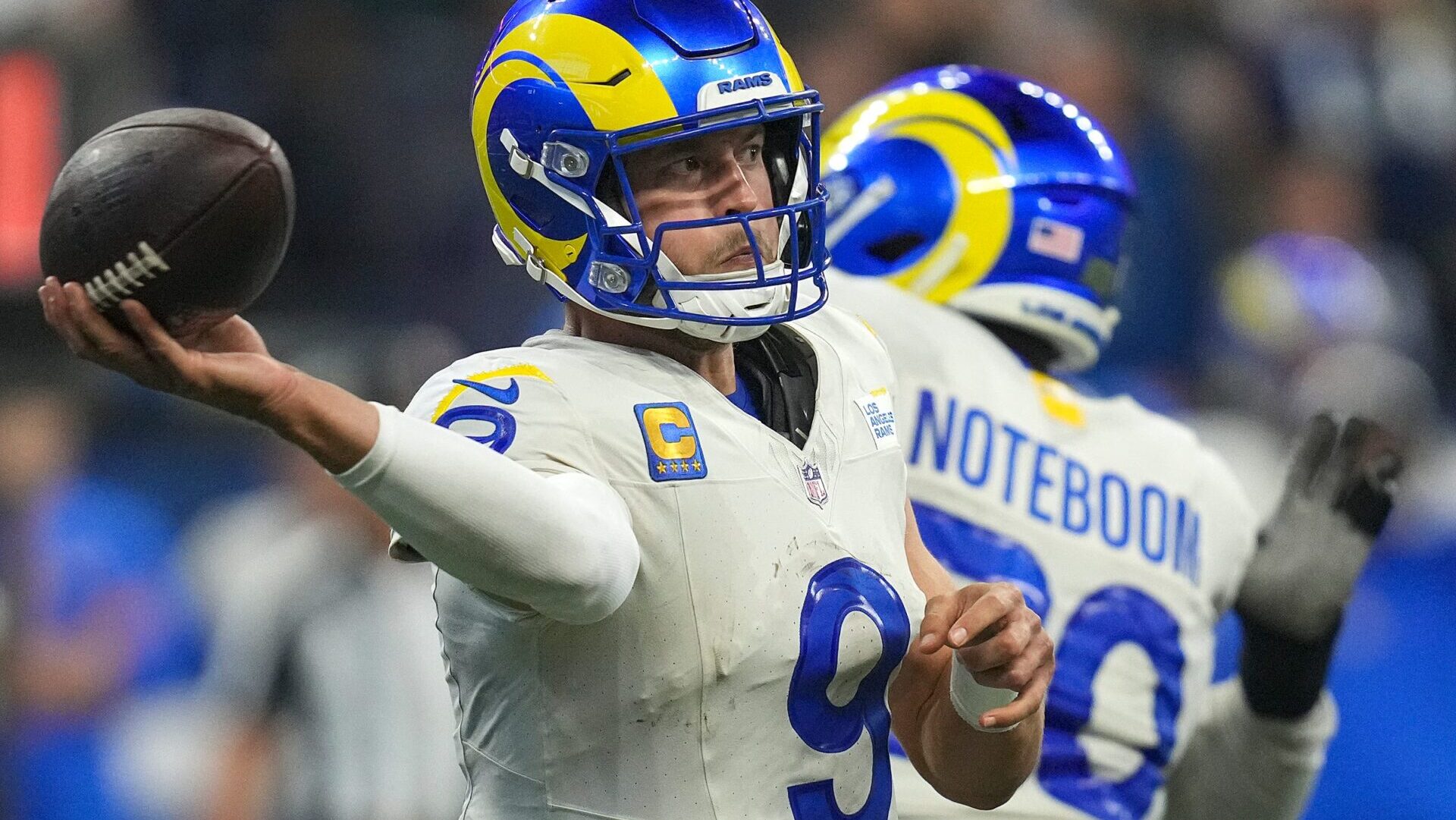 Hobbled Matthew Stafford finds Puka Nacua to give Rams victory over Colts  in OT