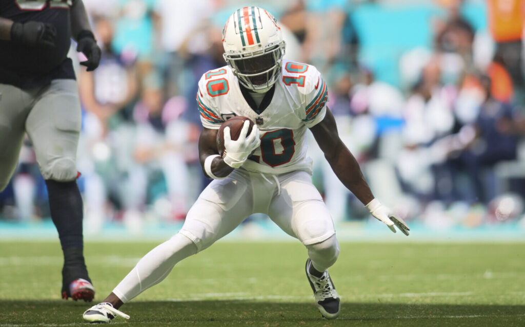 Miami Dolphins wide receiver Tyreek Hill