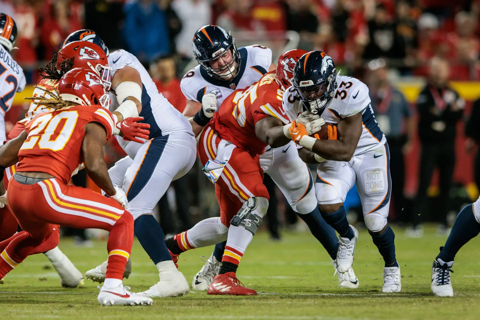What channel is Kansas City Chiefs game today vs. Denver Broncos