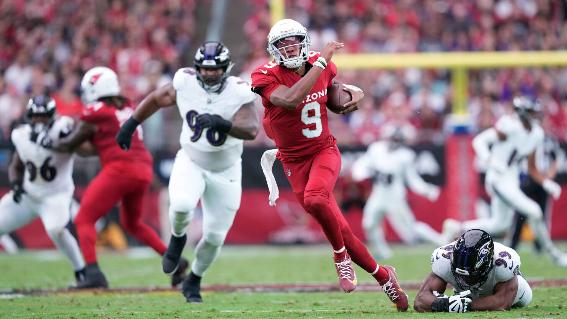 Arizona Cardinals quarterback Joshua Dobbs