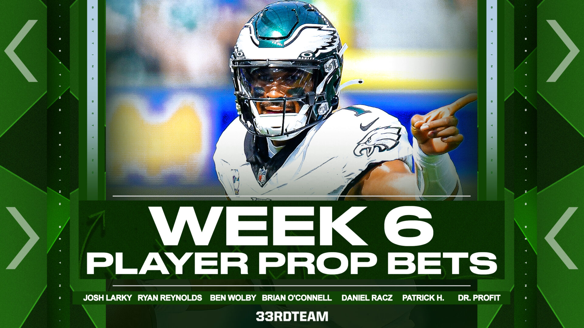 NFL Week 6 Player Props