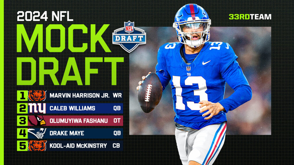 LIVE: Giants News, Rumors: 2 Round NFL Mock Draft + 2024 NFL Free