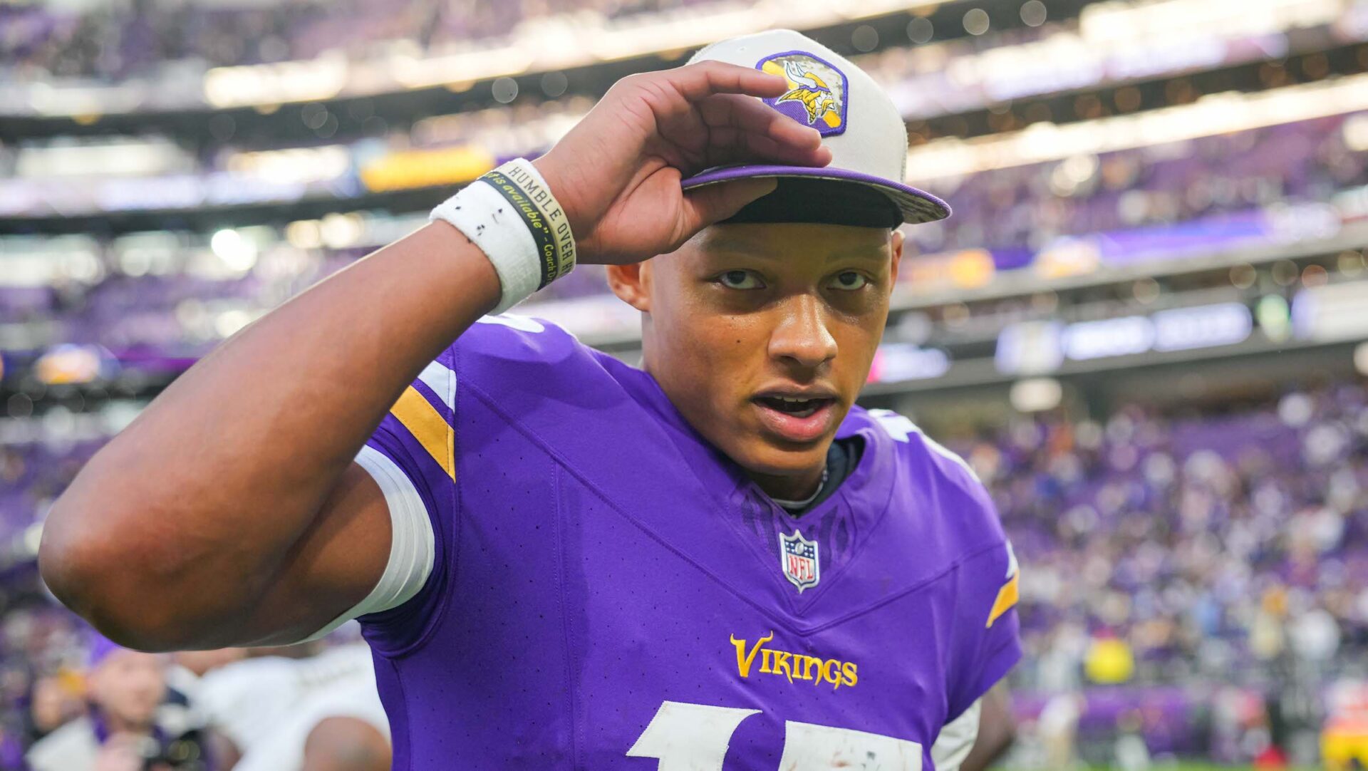 Minnesota Vikings QB Joshua Dobbs