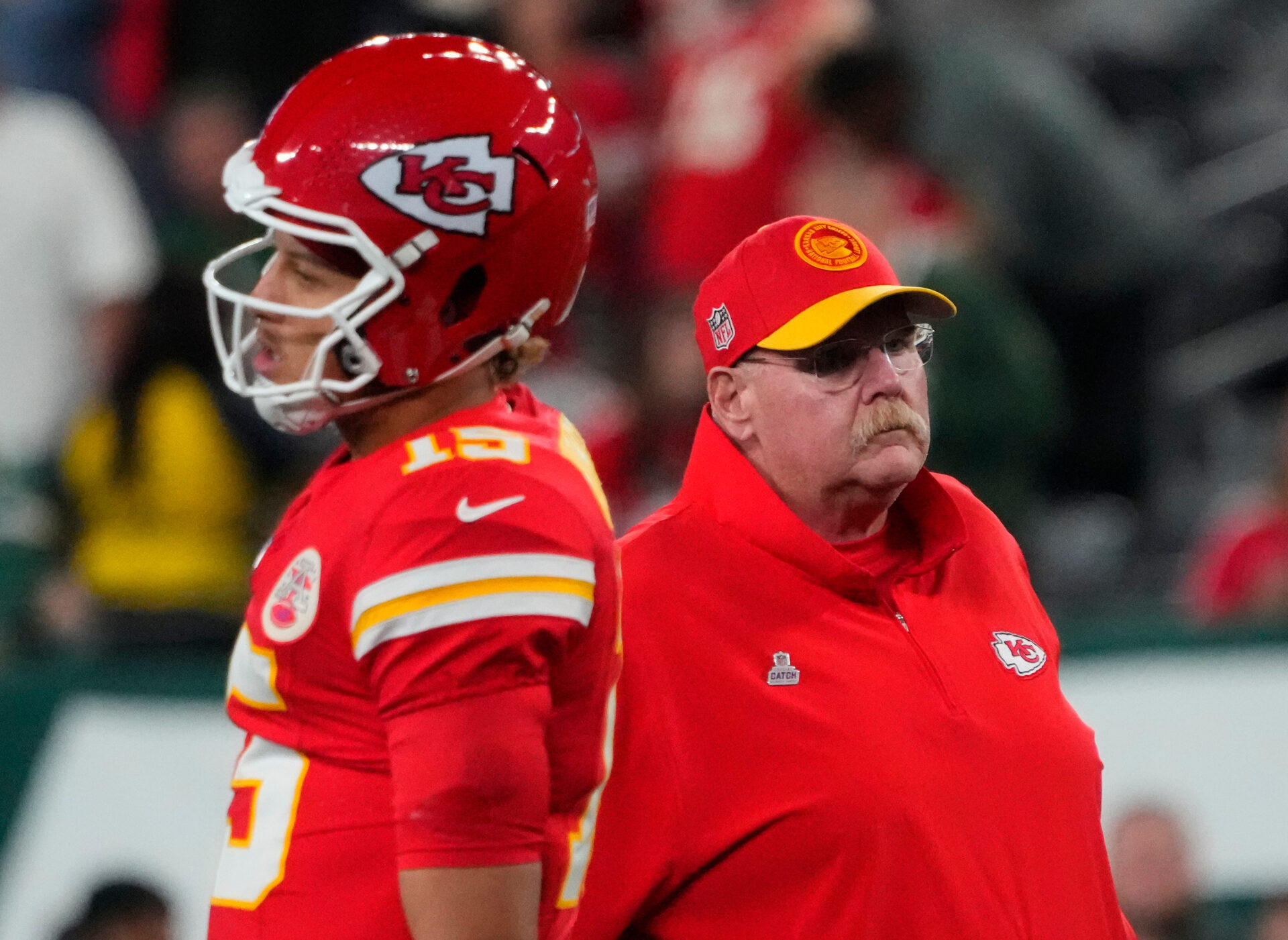 Andy Reid and Patrick Mahomes