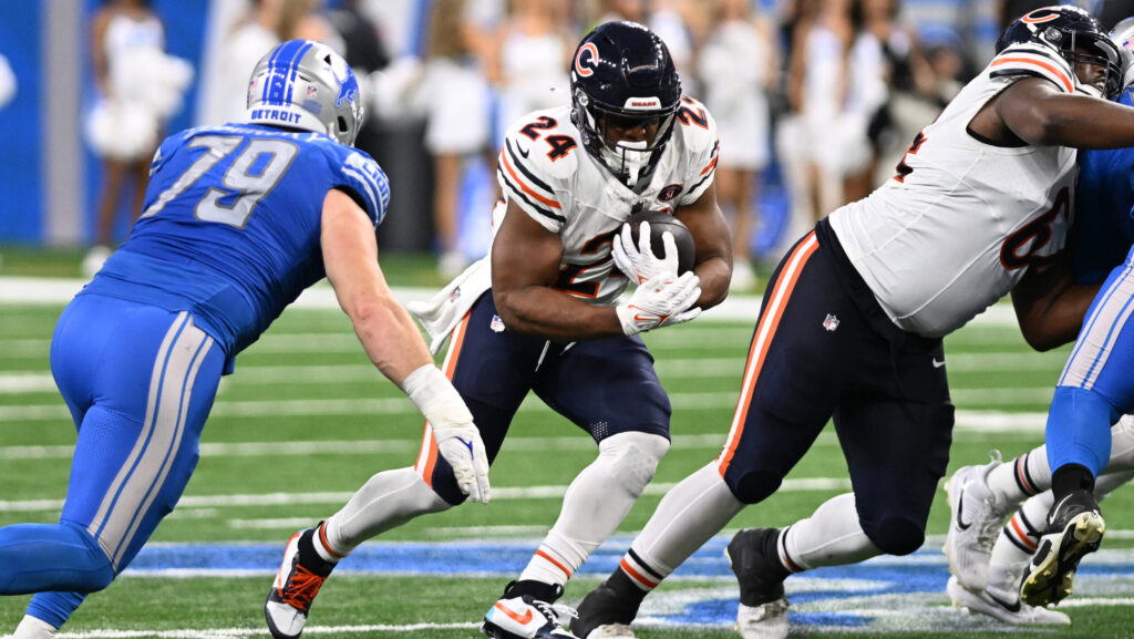 Chicago Bears RB Khalil Herbert