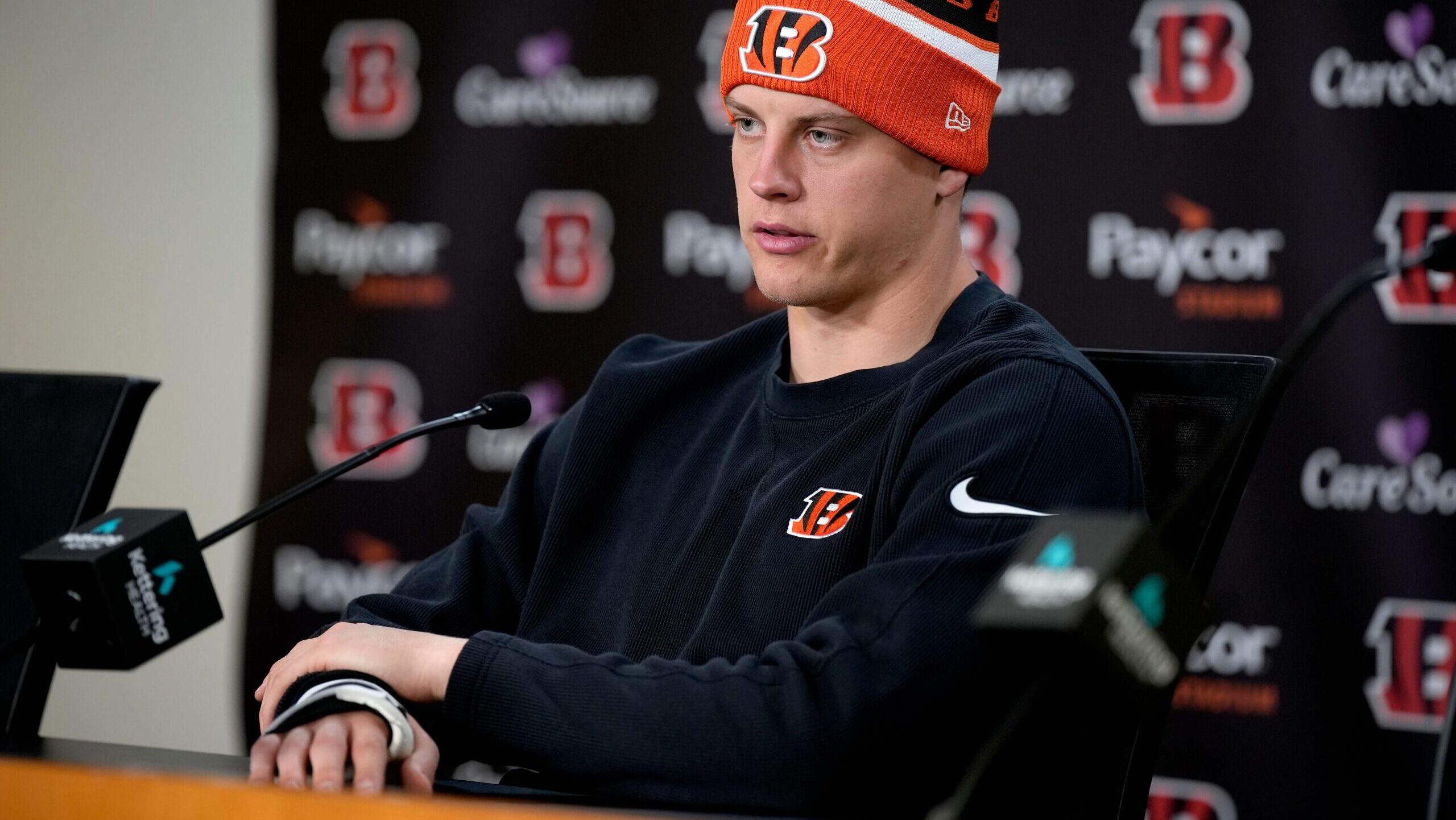 Cincinnati Bengals QB Joe Burrow discusses his season-ending injury